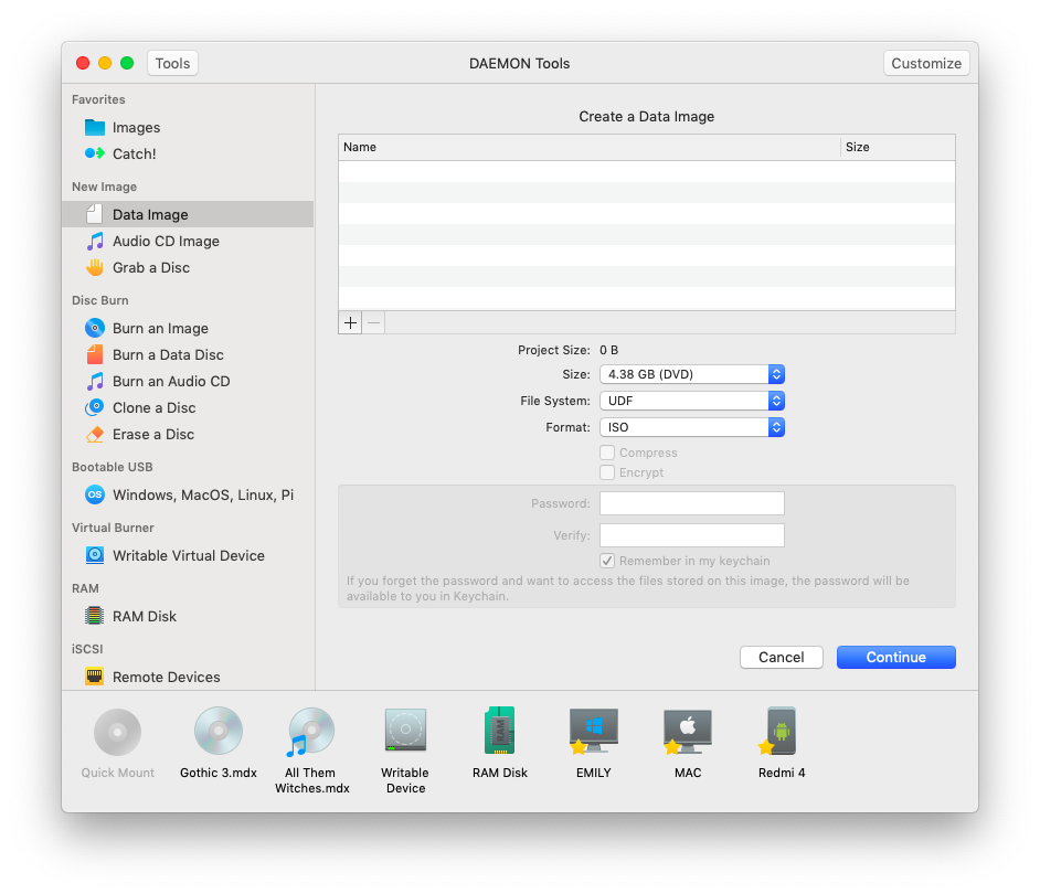 Не удалось включить агент приложения daemon tools mac