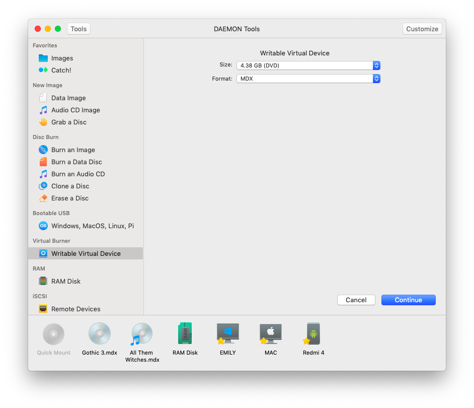 bootable dvd burner for mac